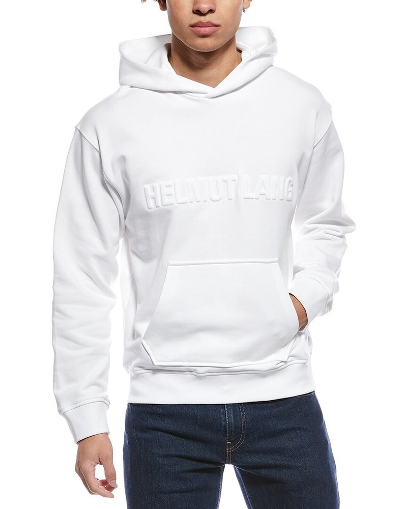 Helmut Lang Embossed Studio Hoodie Men's