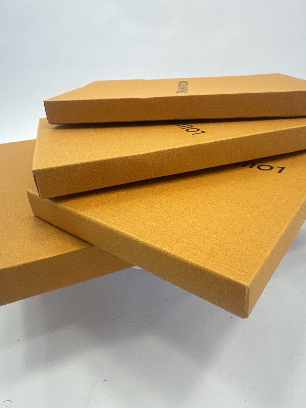 Lot Authentic LOUIS VUITTON Set Of Empty Boxes Set Of 4 See Photos