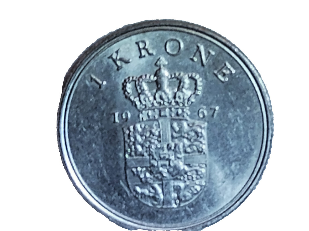 1967 Denmark 1 Krone - Denmark