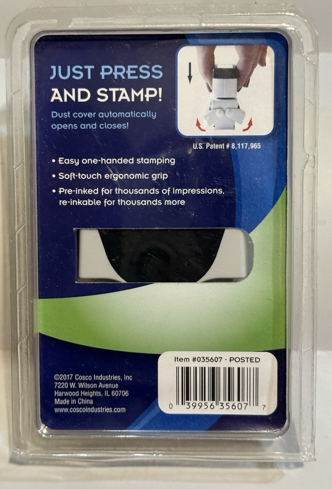 Accustamp Shutter Stamps POSTED
