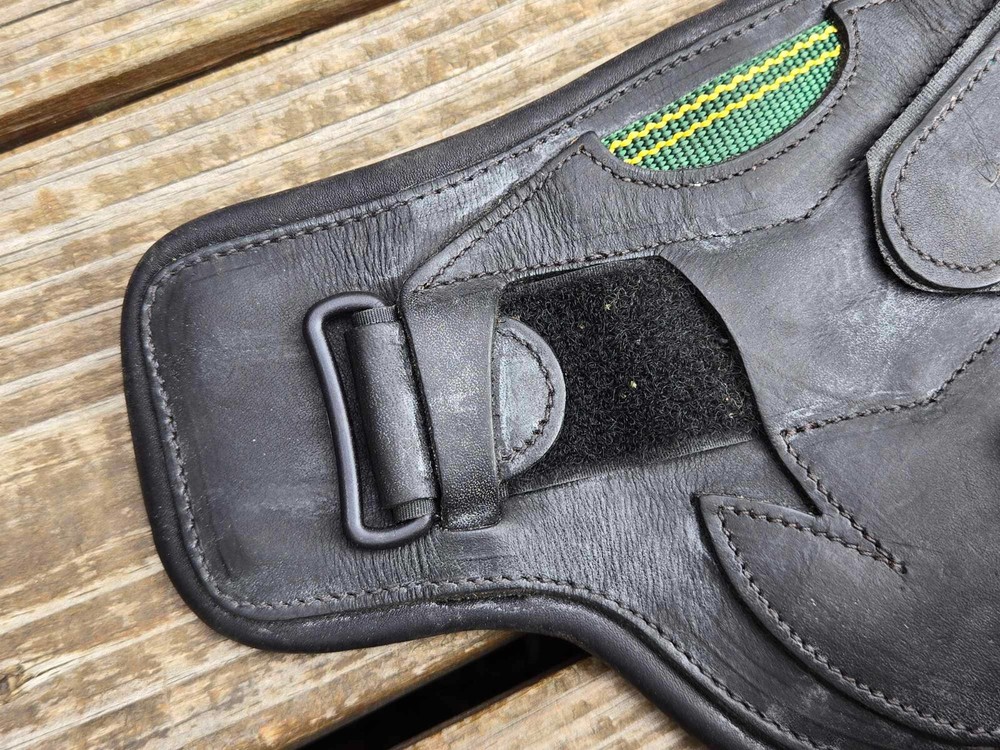 Devoucoux Black Calfskin Lined Fetlock Boot - SINGLE (Right) - Size Medium - New