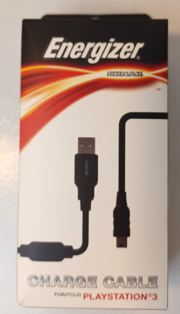 Energizer Charge Cable for Playstation 3