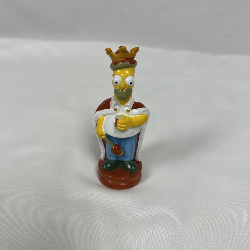 The Simpson Chess Piece Homer Red King