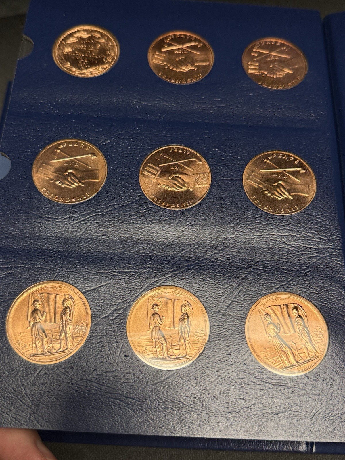 COMPLETE Set of 43 Bronze MEDALS OF THE PRESIDENTS by The United States Mint