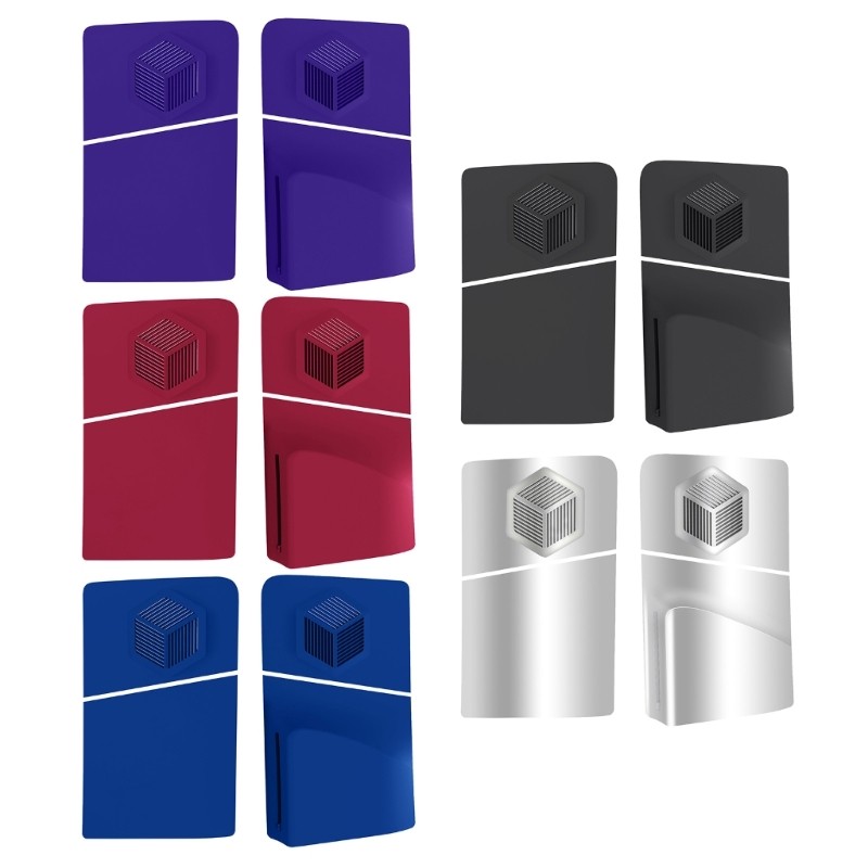 Faceplate Cover Plates with Vent Game Console Host Protective Panel Hard Shell