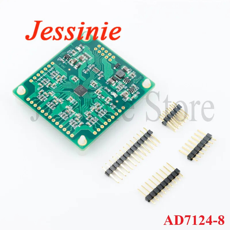 AD7124-8 24Bit ADC Data Acquisition Module RS232 Multi-channel