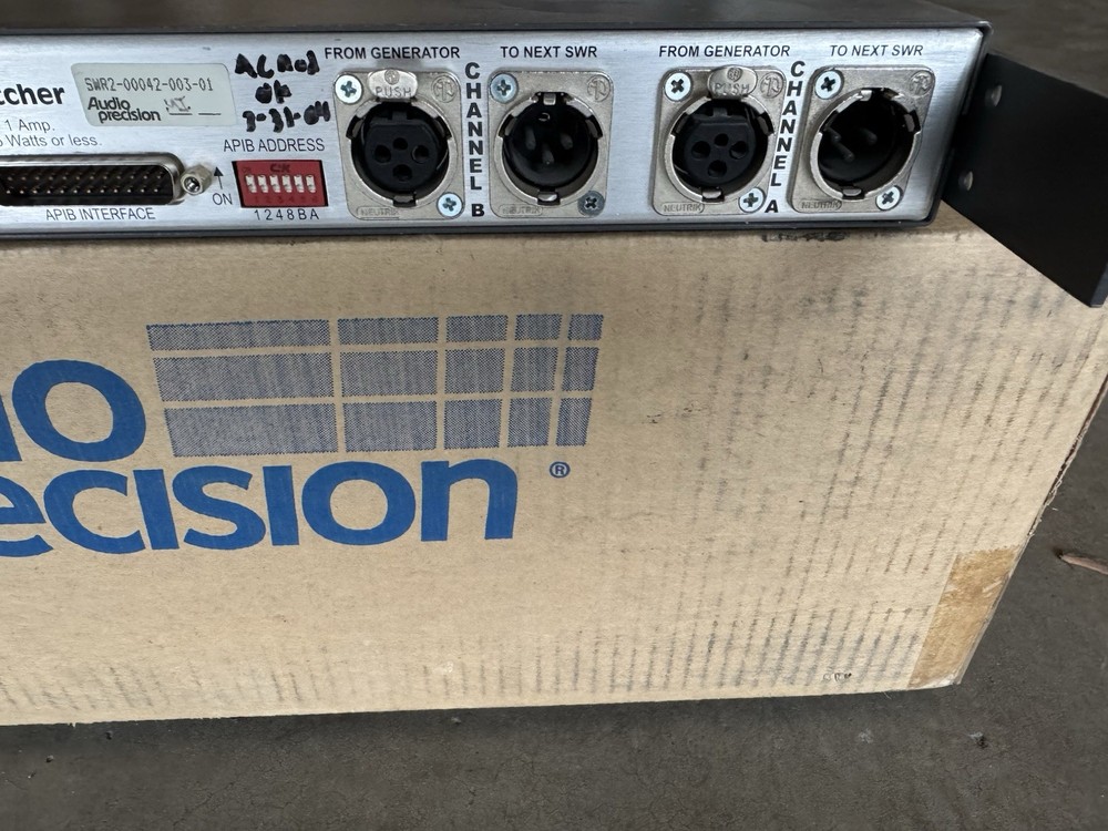 AUDIO PRECISION AP SWR-2122 M