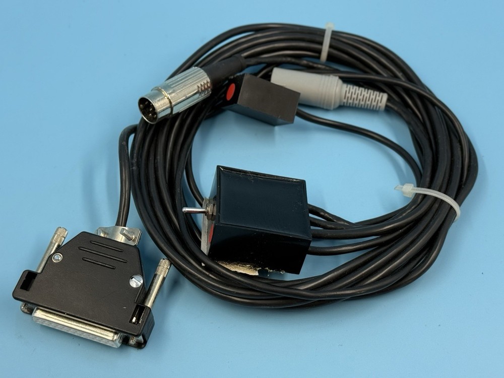 Rare 💫 Vintage Data Cable For Knitting Machine - Switch connector & 25, 6 Pins