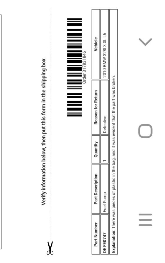 express  shipping charge only, no item