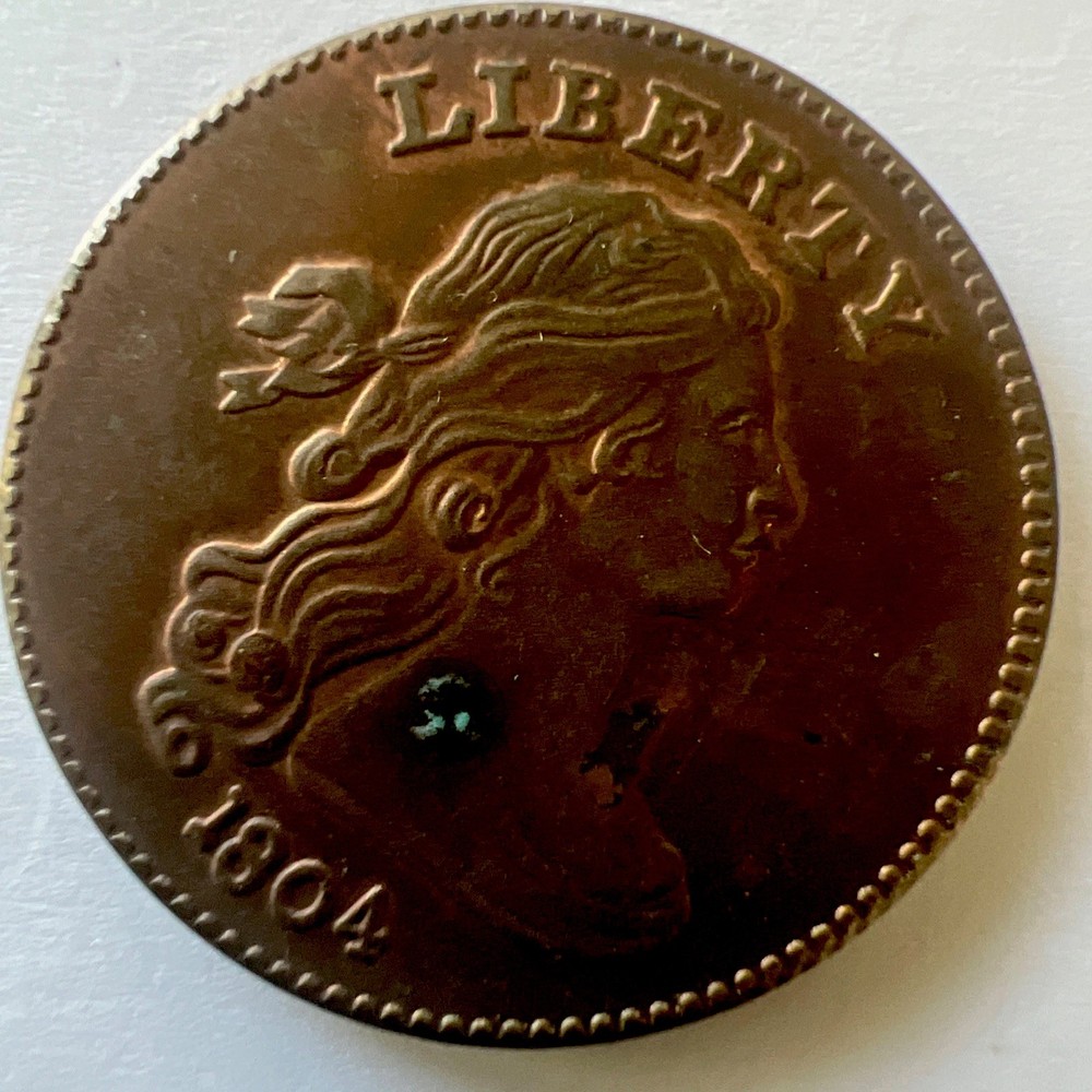 1804 Draped Bust Large Cent COPY