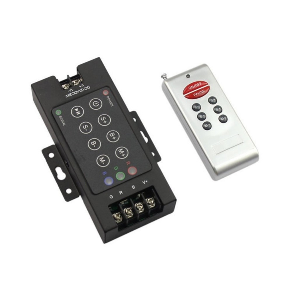 8Keys RF Wireless Remote Controller Accessories For RGB LED Lights Strip