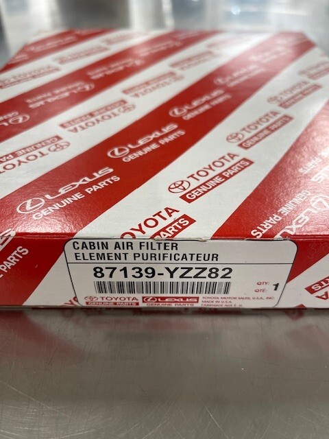 TOYOTA CABIN AIR FILTER Toyota Genuine OEM CABIN Air Filter 87139-YZZ82 NEW!