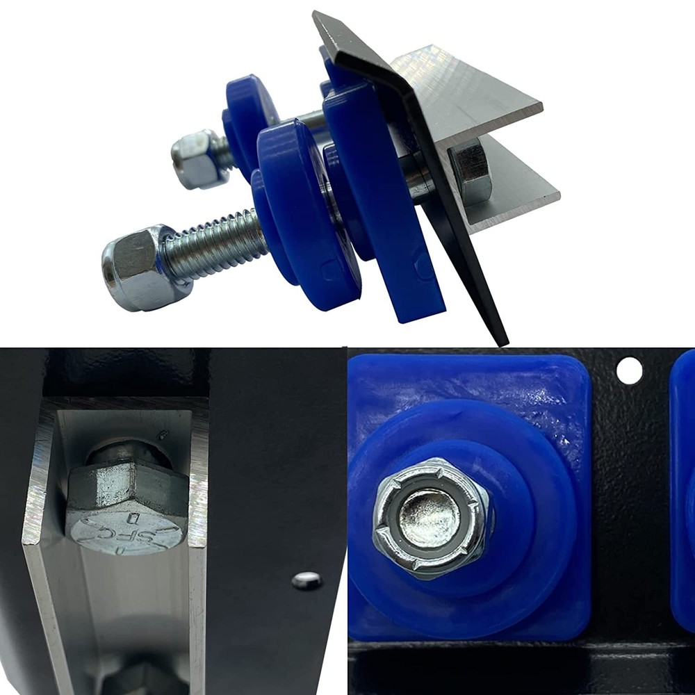 for Peterbilt 379 Hood Hinge Pivot Polyurethane Bushing Mount Bolt SET