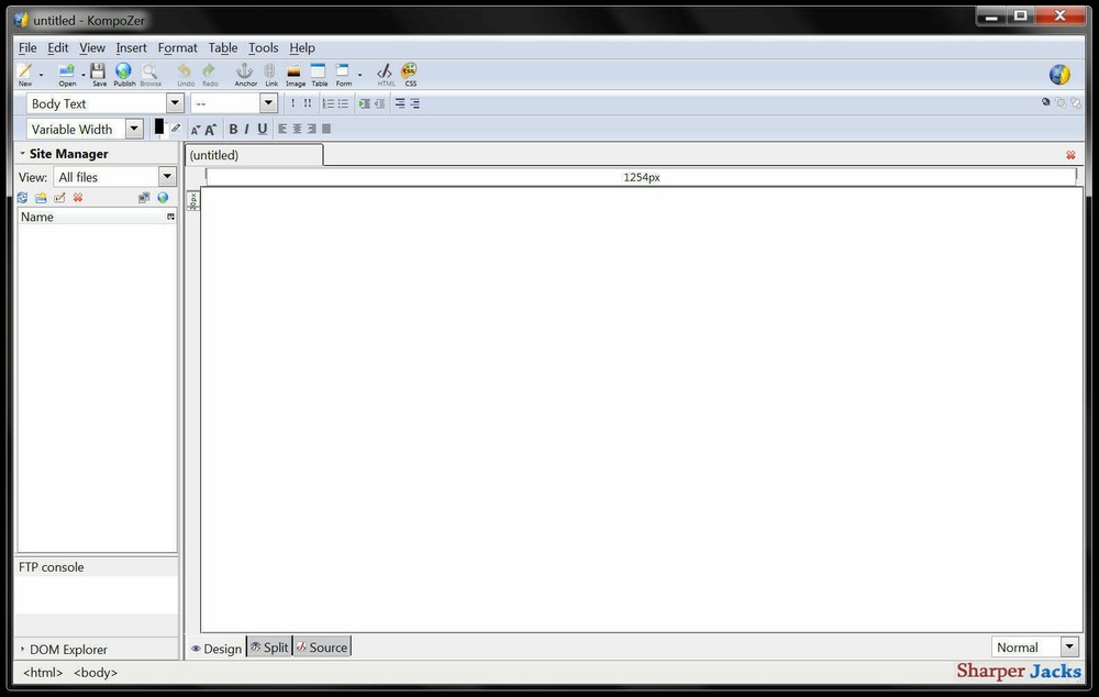 NEW & Fast Ship! KompoZer Website Developer / Designer HTML Editing Software Mac