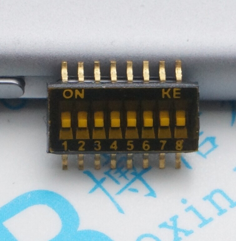 10pcs DSHP08TSGER SOP-16 1.27MM 8 Position way SMD Switch Coding Switch