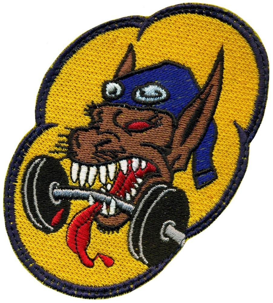 USAF 36th FIGHTER SQUADRON – BARBELL – MORALE PATCH