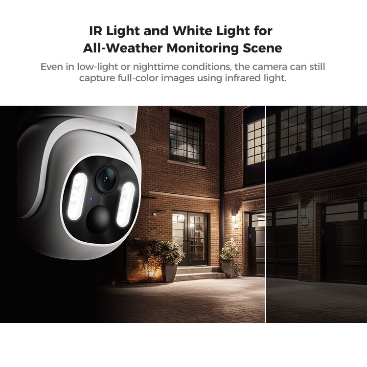 ARPHA 2MP Wireless Security Camera Outdoor Night Vision Pan & Tilt Motion Detect