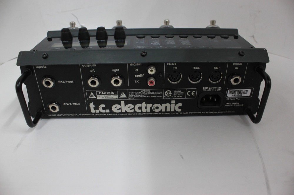 TC Electronics Nova System Multi Effects Pedal Processor