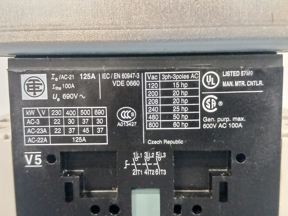 Telemecanique V5 Switch Disconnector