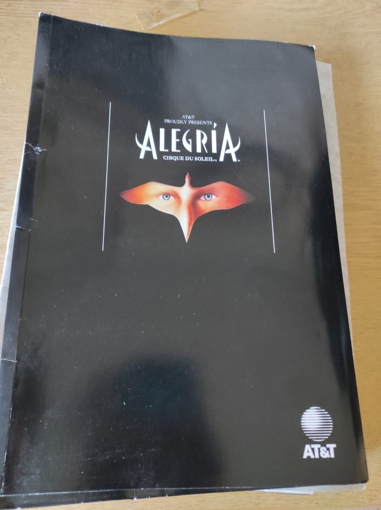 Cirque Du Soleil: Alegria Programme, With AT&T Pack - B798