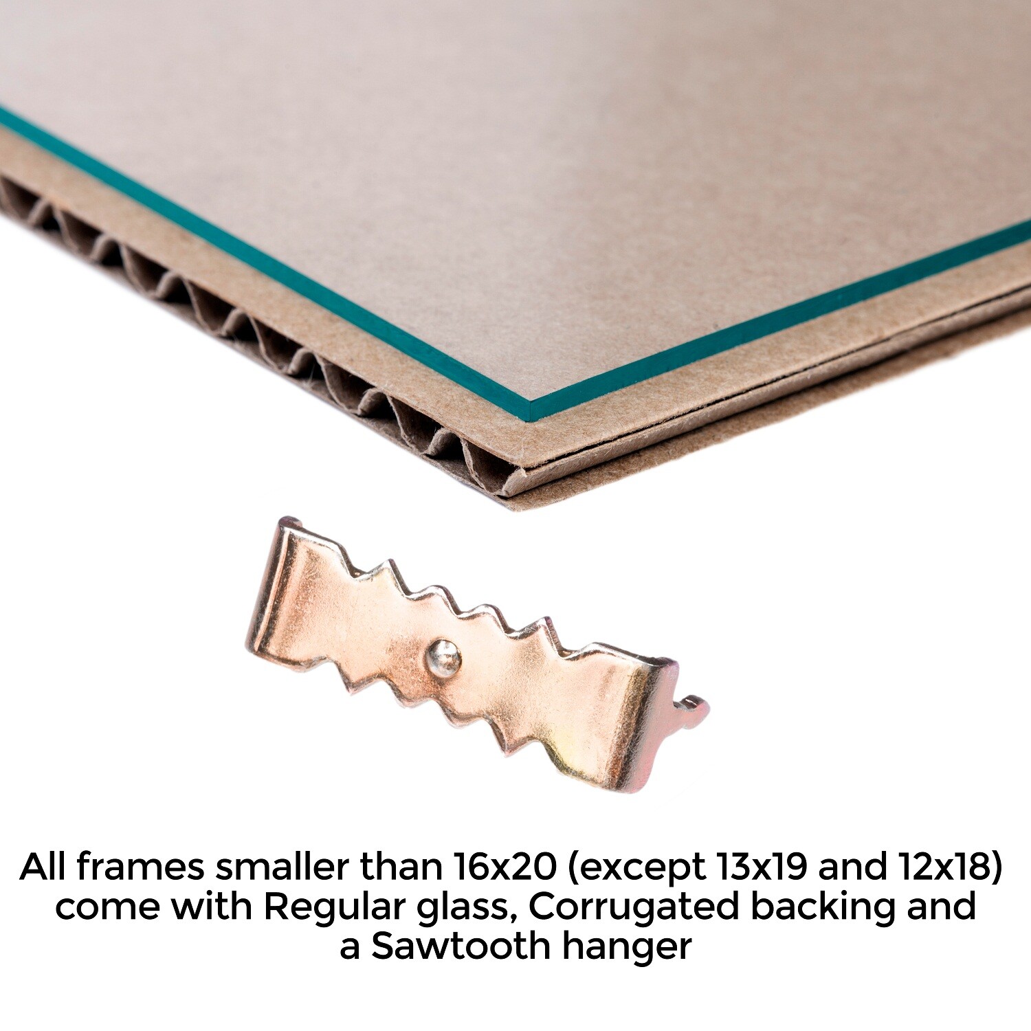 ArtToFrames 1.5" Custom Poster Frame Palm Green Wood 4442 Large