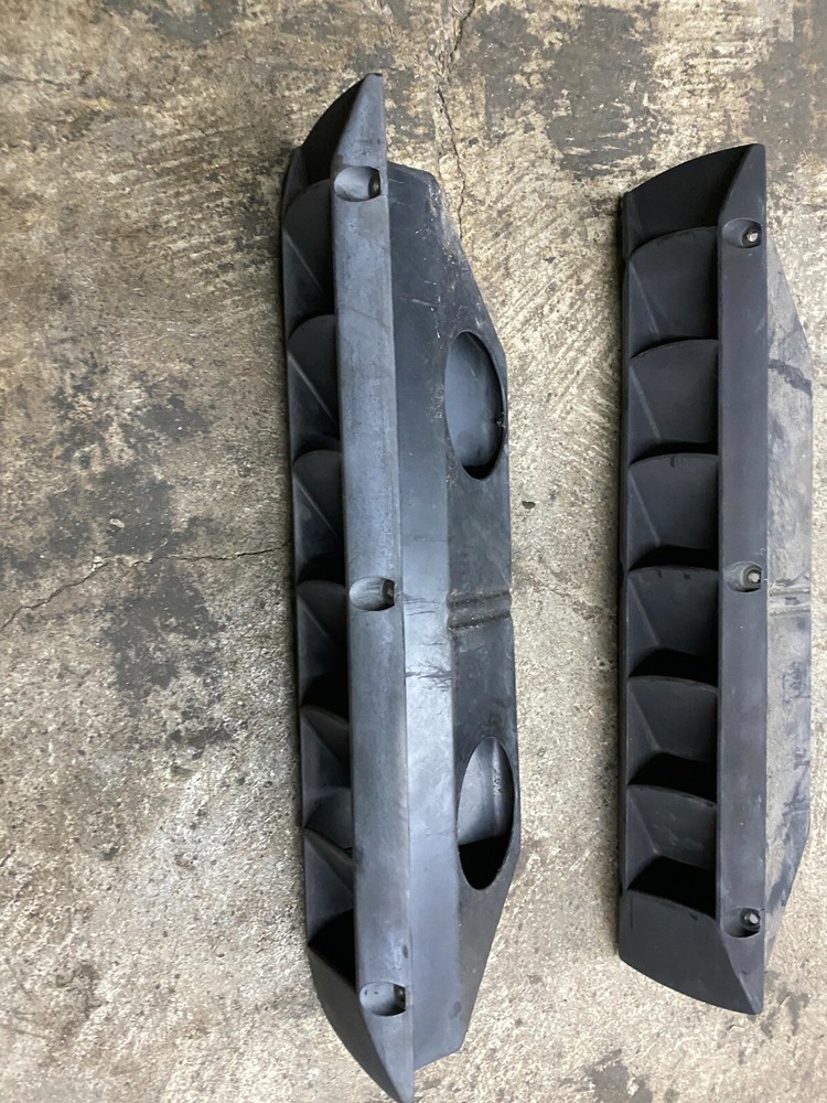Marine Boat Side Panel Covers Plastic BLACK (PAIR)