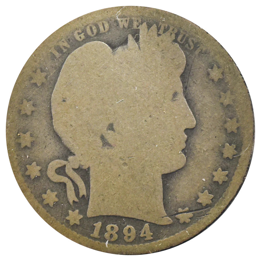 1894-O Barber Quarter (G)