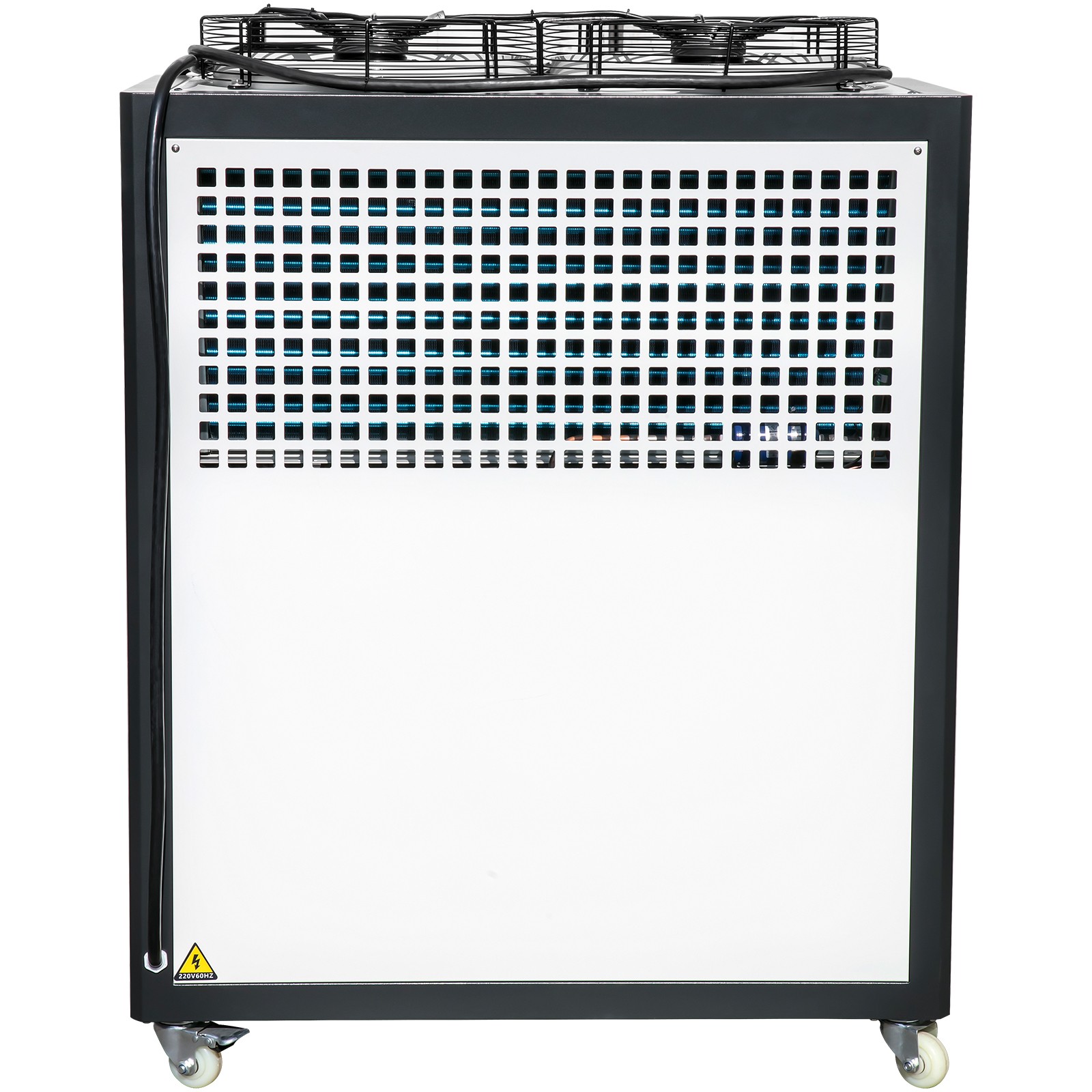 15 Ton Air-cooled Industrial Water Chiller LCD Display 150L Tank 15HP