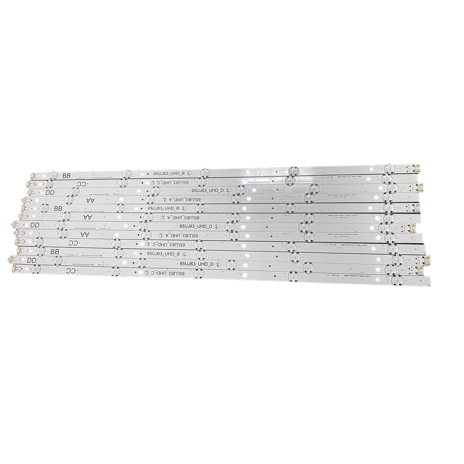 New LED Strips For LG 65UJ6300 65UJ6050 65UJ6100 65UJ6307 65UJ63_UHD_A B C D