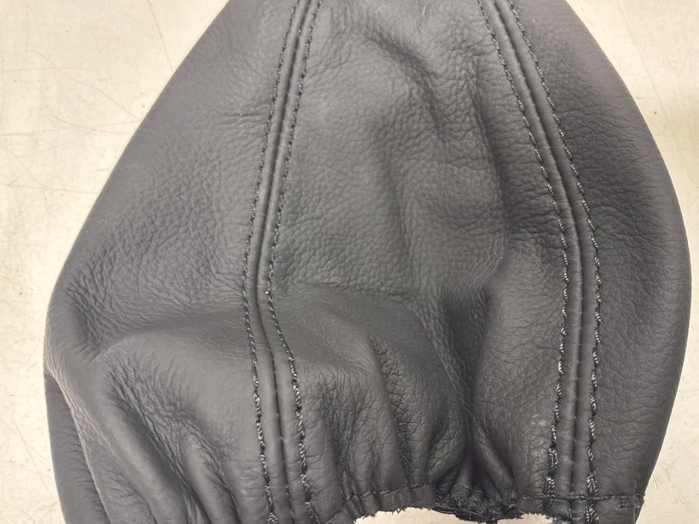 Black Leather Gaitor