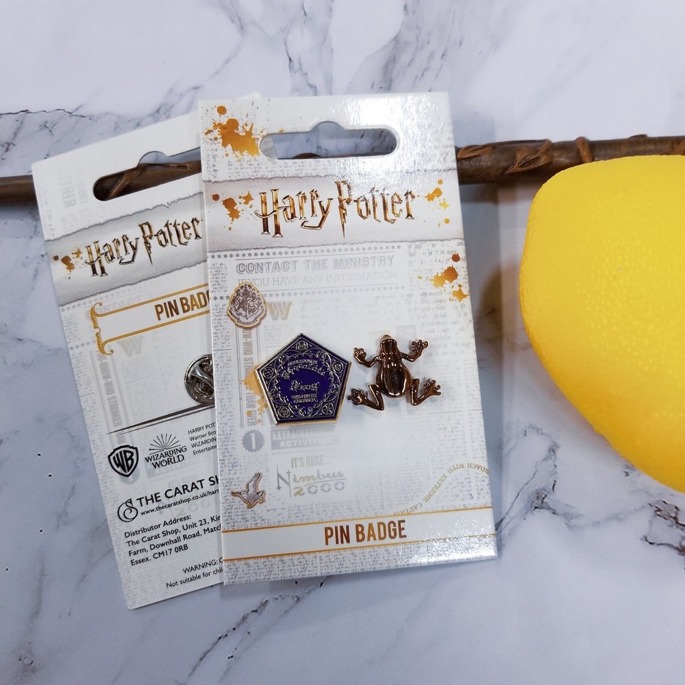 Chocolate Frog (Harry Potter) Enamel Pin Set 2-Pack