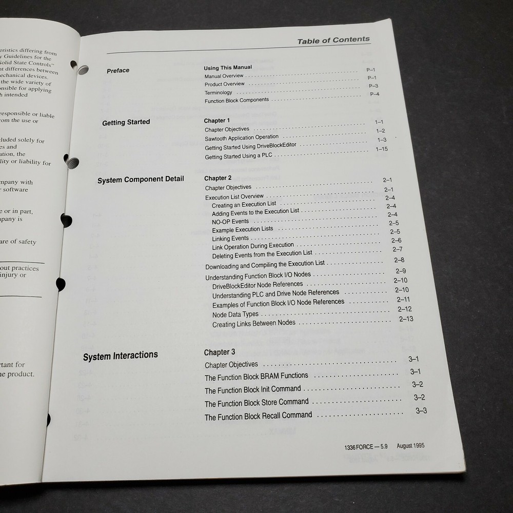 Allen-Bradley 1336 Force PLC Communication Adapter Function Block Program Manual