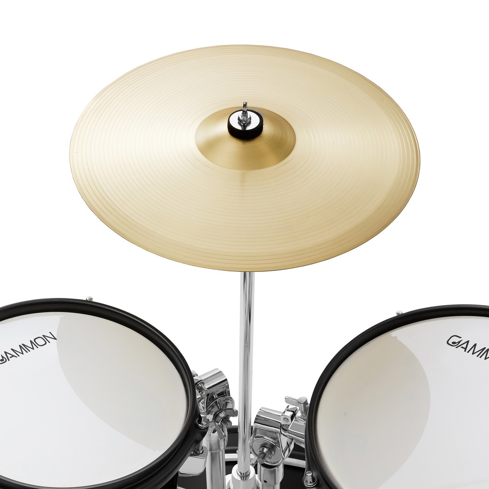 5-Piece Junior Drum Set, Beginner Percussion Kit with Stool and Stands