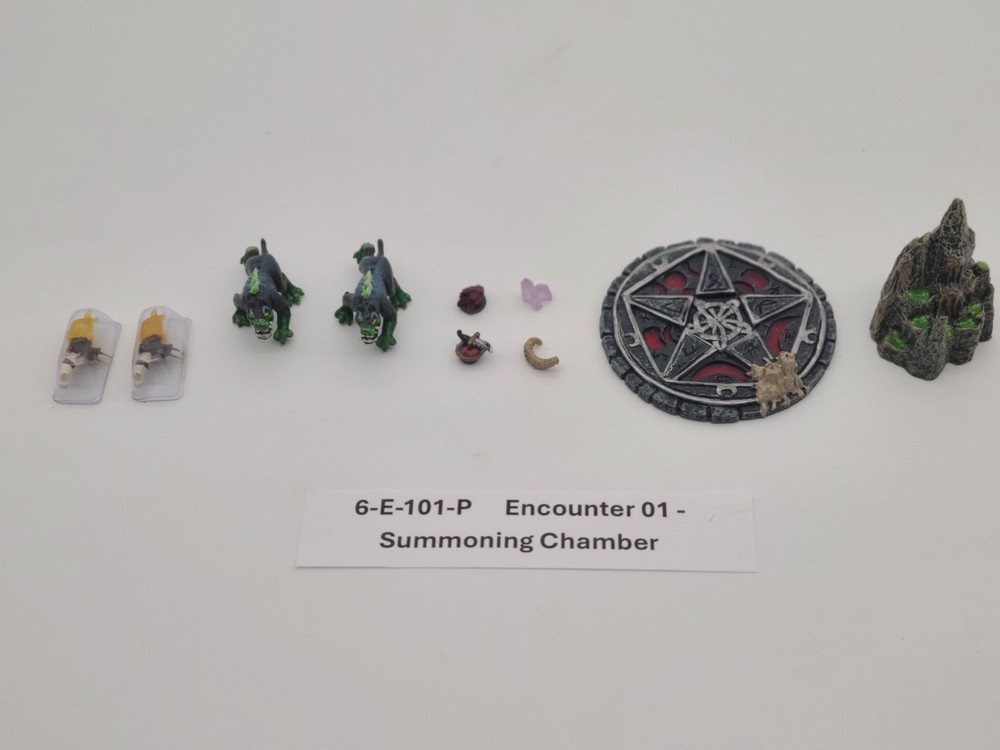 Dwarven Forge Caverns Deep Encounter 1: Summoning Chamber (Painted) VG+/Mint