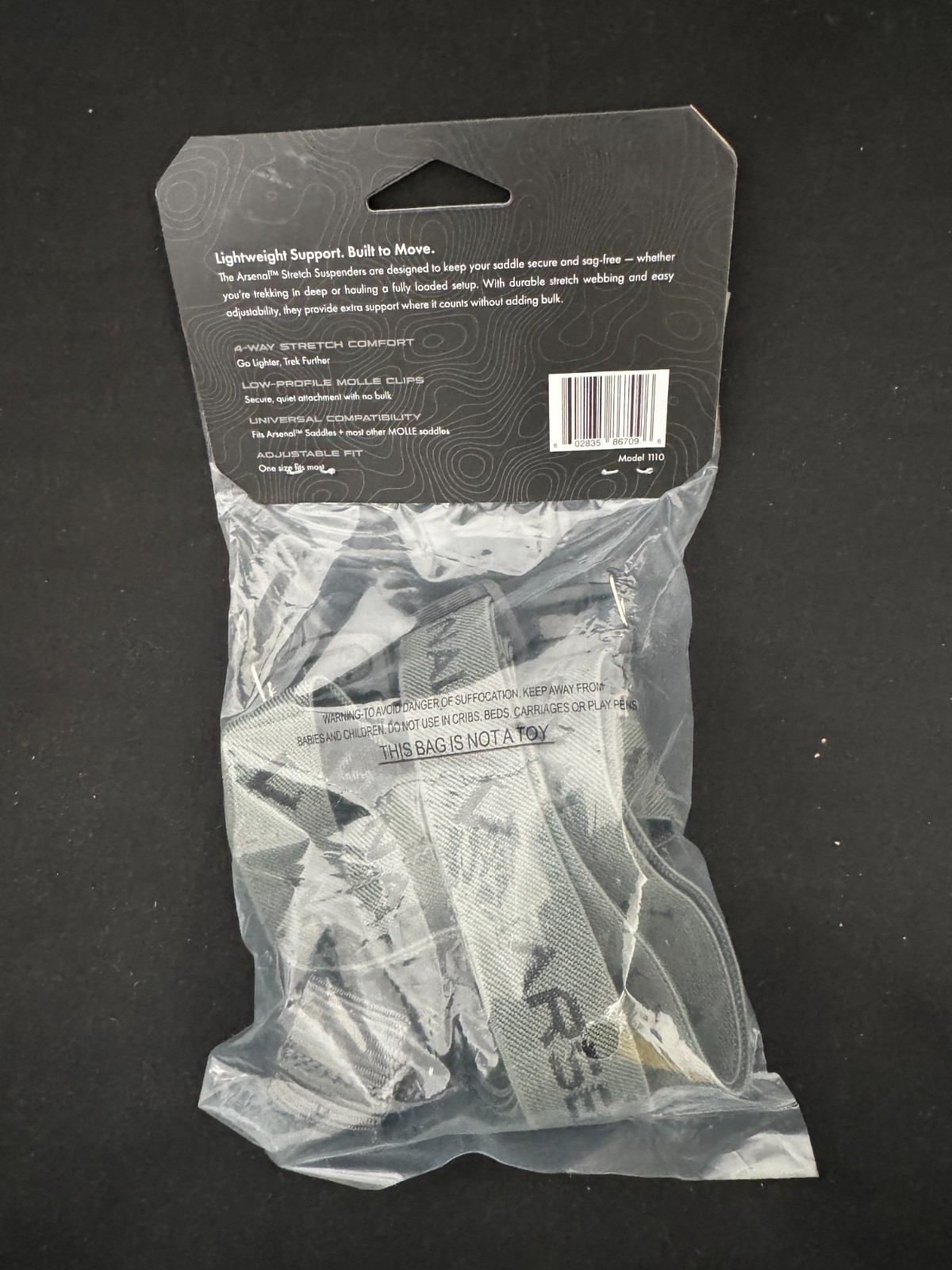 Hunt Arsenal Stretch Saddle Hunting Suspenders New