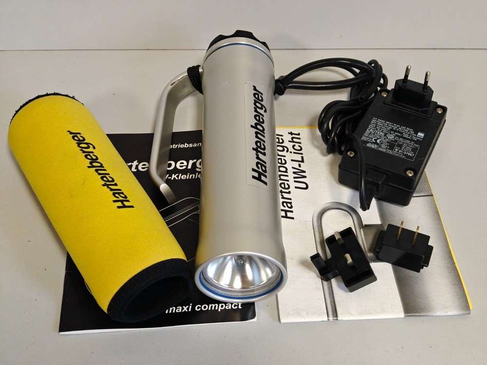 Hartenberger Maxi Compact Electronic Scuba  Dive Light Professional