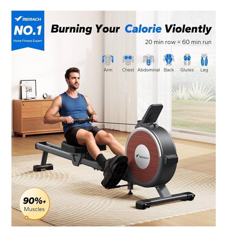 MERACH Q1S Magnetic Rowing Machine