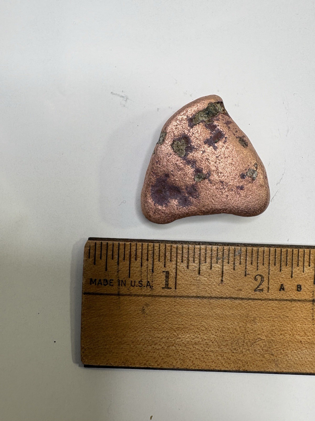 Pure Native Michigan Float Copper Mineral Specimen Lake Superior Keweenaw