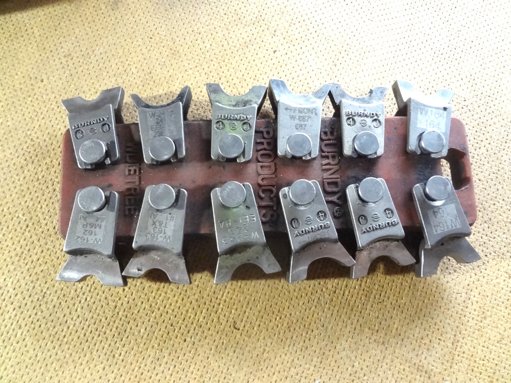 Burndy Type W Crimper Die Set