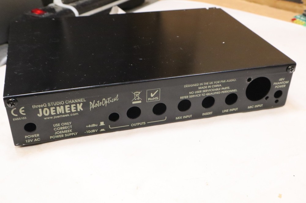 Joemeek THREEQ Halfrack EQ Optical Compressor Equalizer Part Body Housing Case