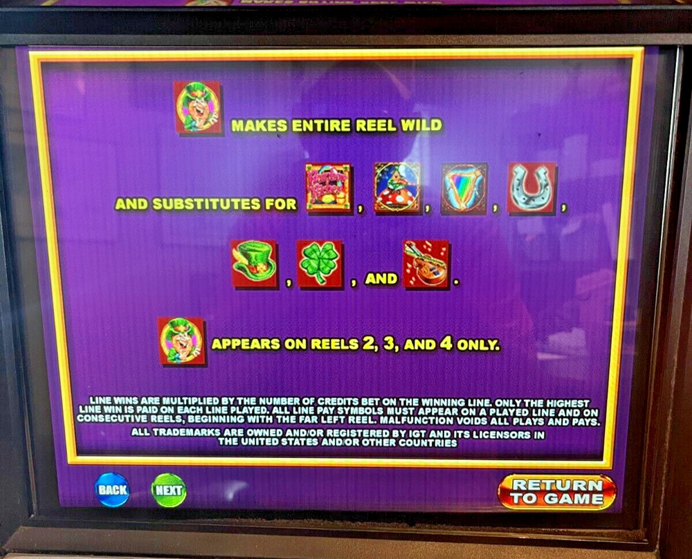 IGT I-game Rainbow Riches Software