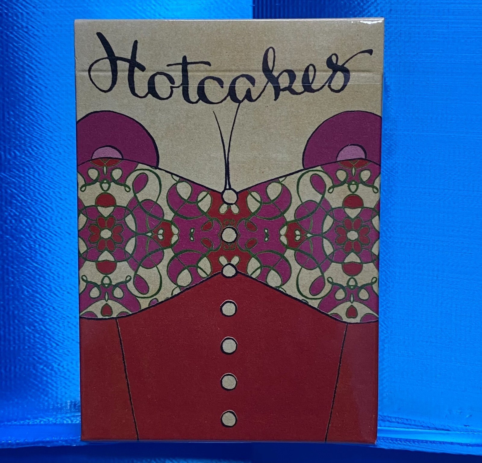 Red Hotcakes First Edition Playing Card Deck~UUSI~Free Shipping