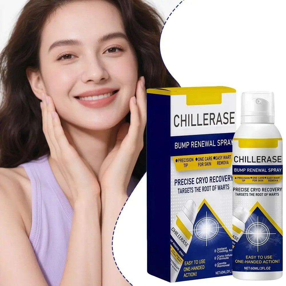 ChillErase Bump Renewal Spray,Professional Salicylic Acid Body Serum 2% 60ML