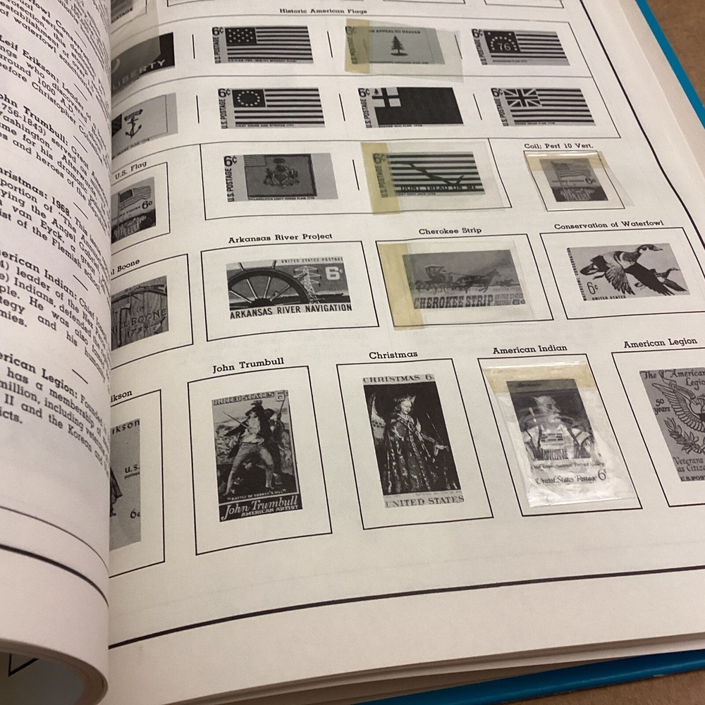 1970 H.E. Harris Freedom Stamp Album for the United States, no stamps