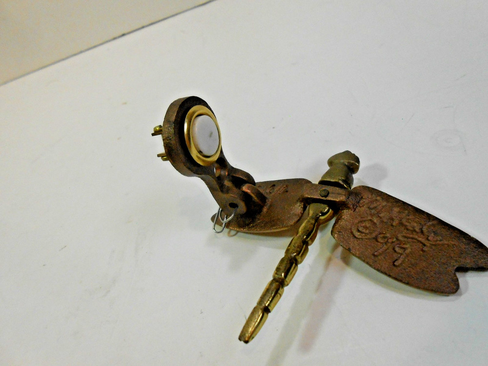 Solid Brass DRAGONFLY Door Bell PusH Buttoh Ringerr Doorbell