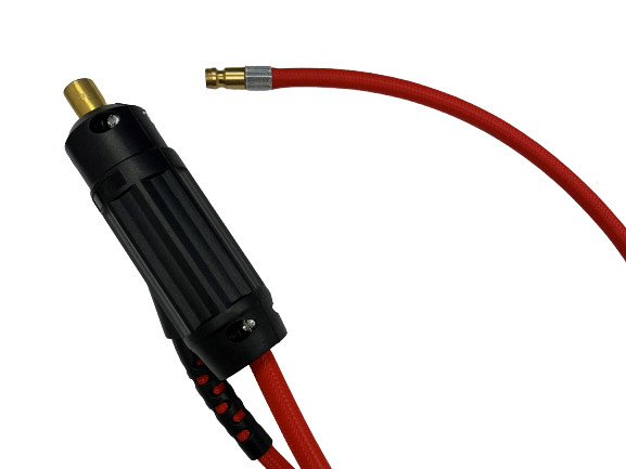 WP-17F Air-Cooled TIG Torch 12.5 ft cables 35-70 Dinse Connector (150 Amp)