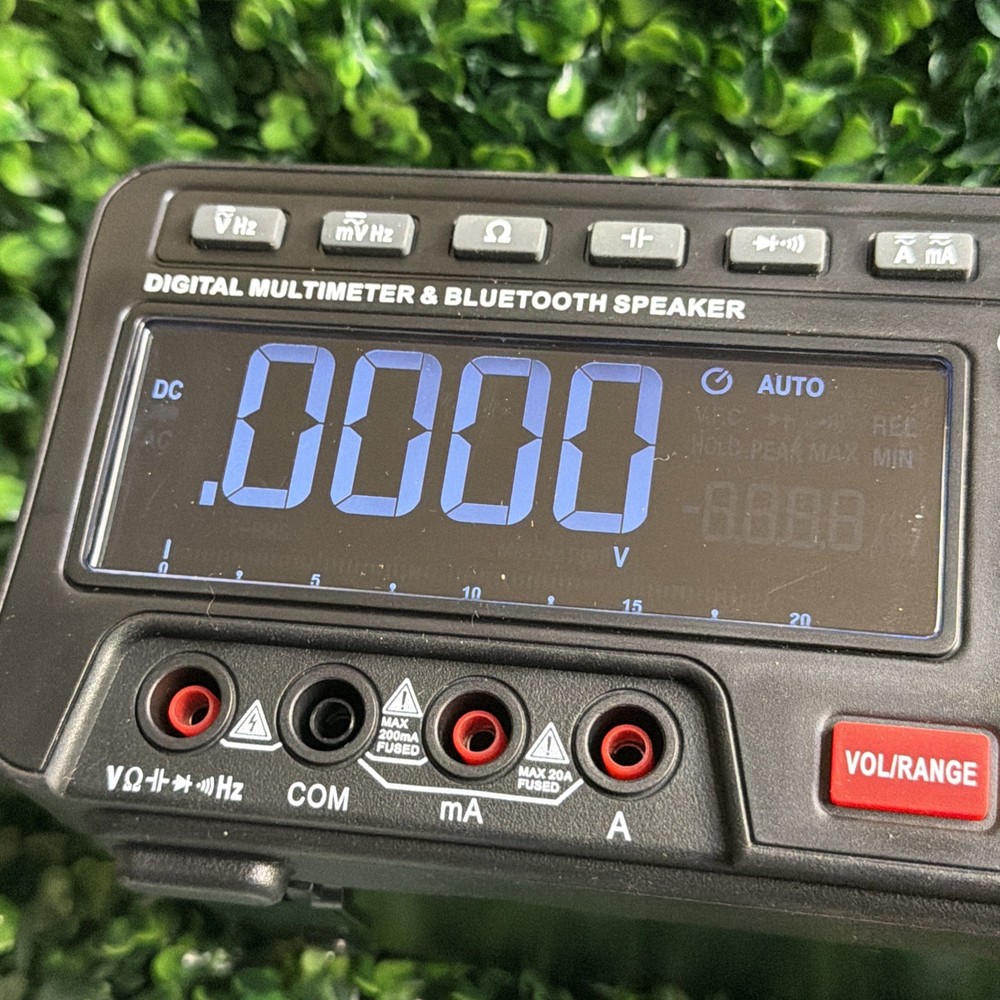 Zoyi 5566SE Digital Multimeter with Bluetooth Speaker, AC/DC Voltage Tester,