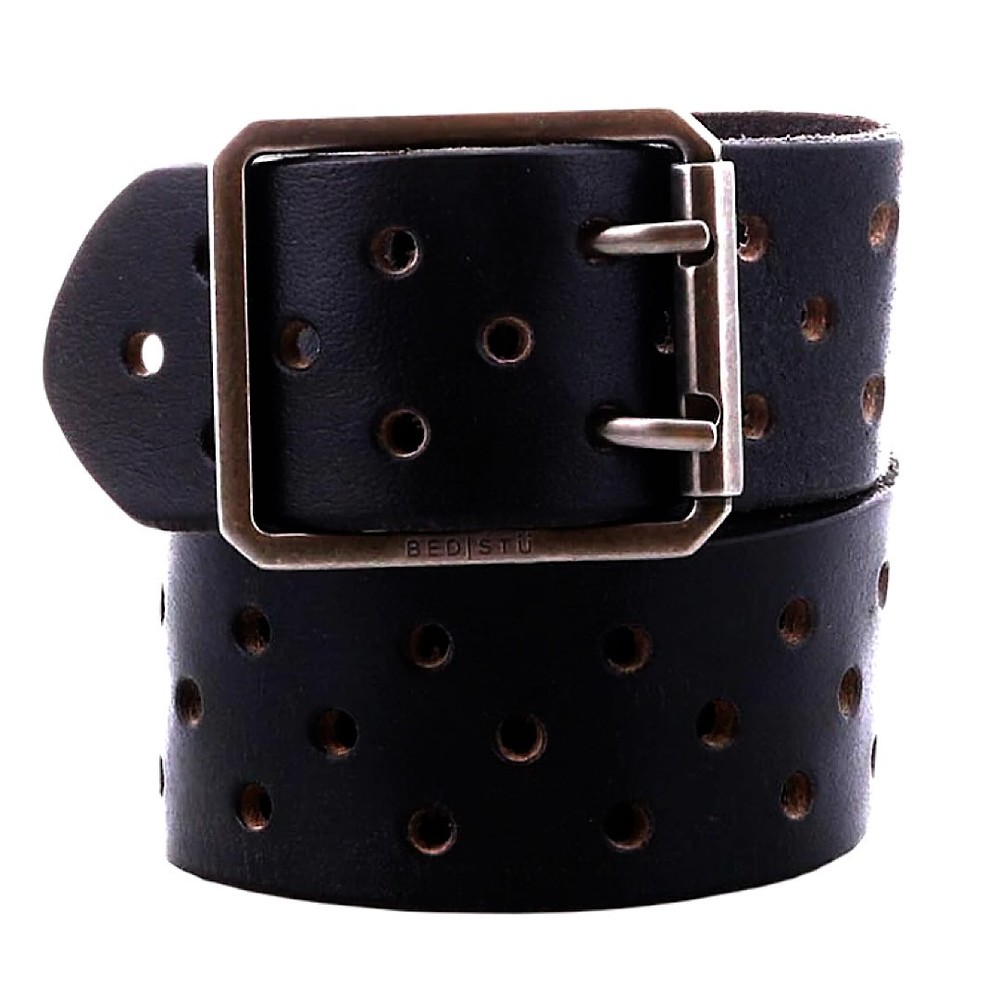BED|STU Mccoy Black Rustic Belt