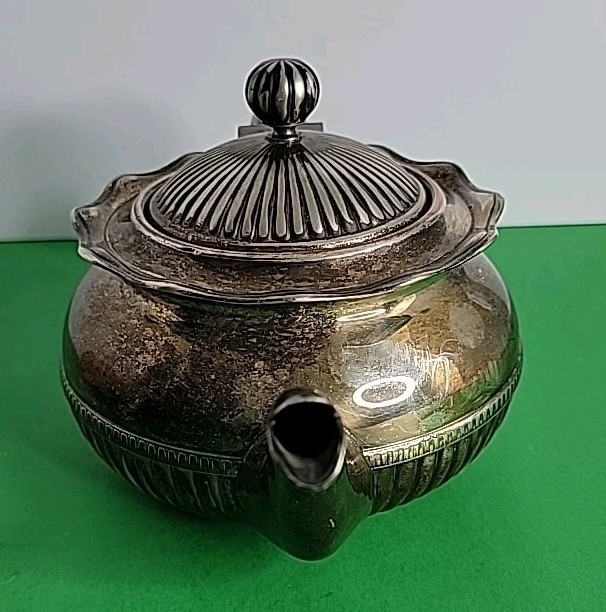 Gorham Silver Soldered Teapot - Untouched - 0740