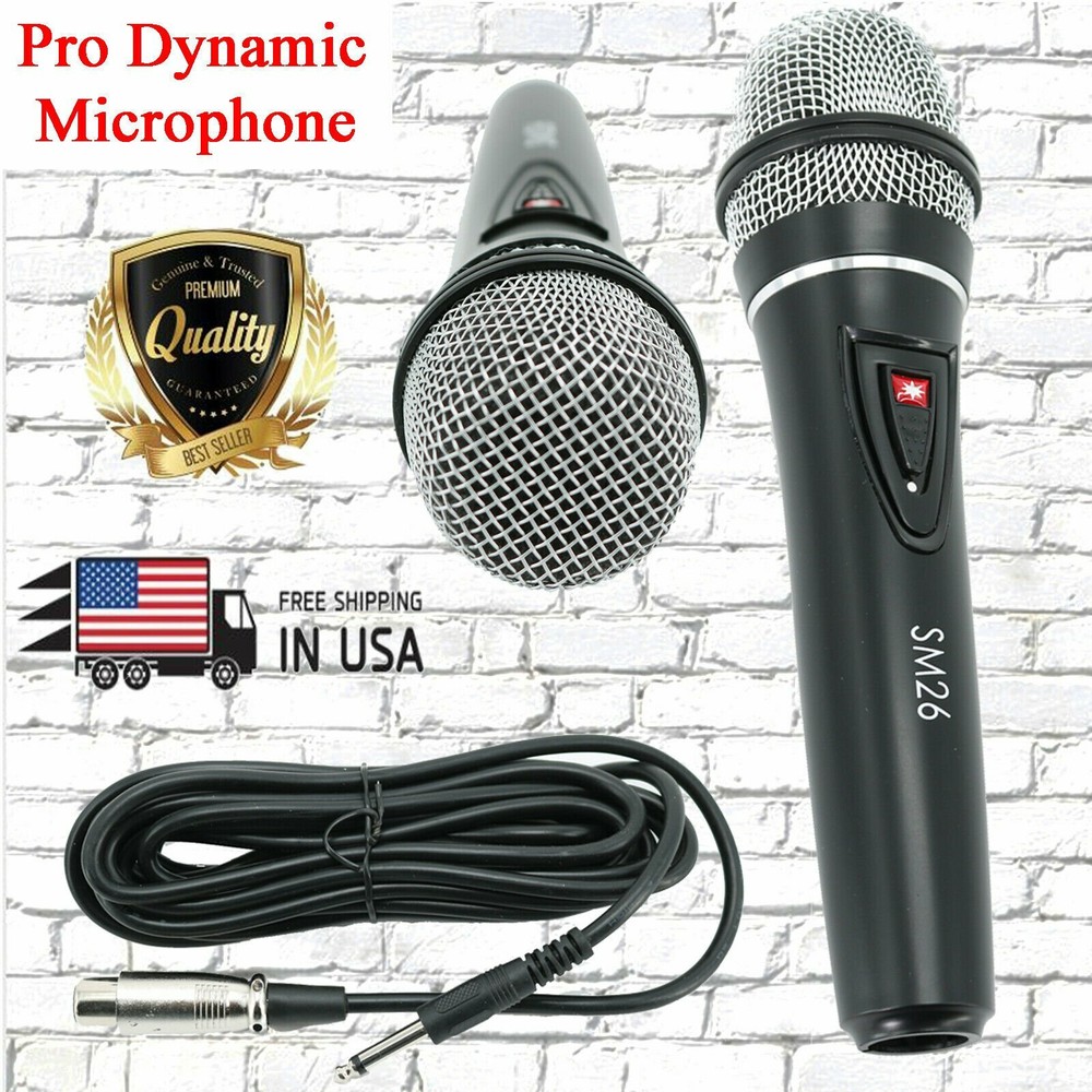 SM26 Uni-Direction Wired Dynamic Recording Stage Professional Studio Microphone